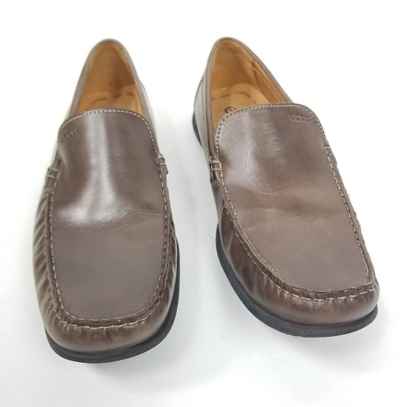 ecco men's soft moc slip on loafer